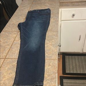 Dark Blue Denim Jeans